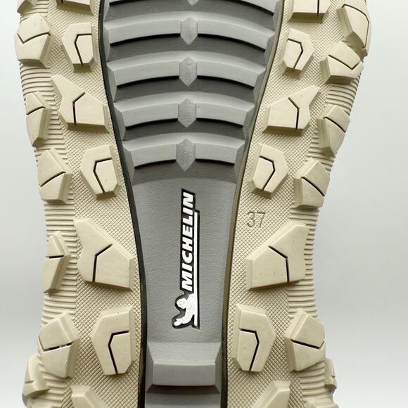 ECCO Womens Ultra Terrain Mid Warm Hiking Boot EU 37 US 6-6.5 Grey Nubuck WP NIB - Picture 13 of 13